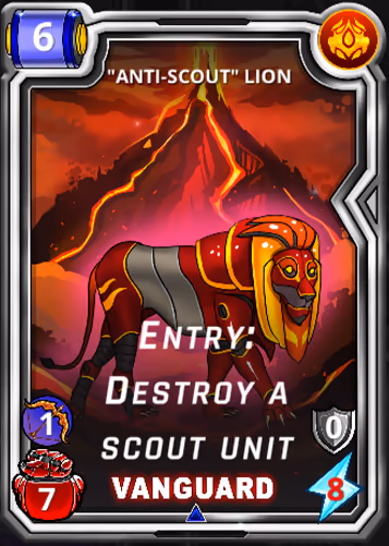 "Anti-Scout" Lion