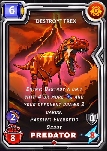 "Destroy" TRex